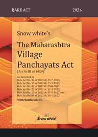 SNOW WHITE’s THE MAHARASHTRA VILLAGE PANCHAYATS ACT ( BARE ACT)